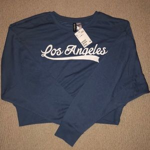 NWT Cropped Sweatshirt